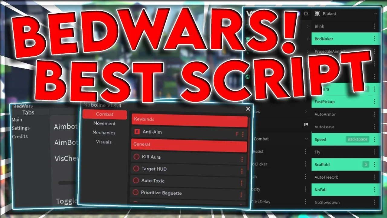 Roblox Bedwars scripts